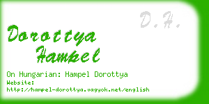 dorottya hampel business card